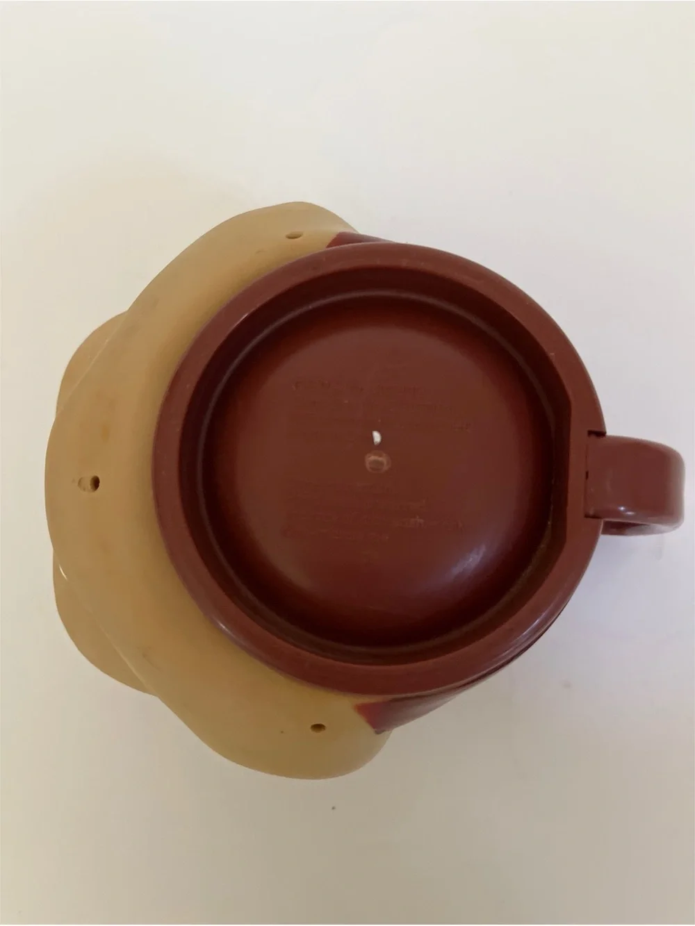 Vintage Looney Tunes Tasmanian Devil 3D Plastic Mug